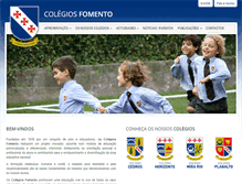 Tablet Screenshot of colegiosfomento.pt